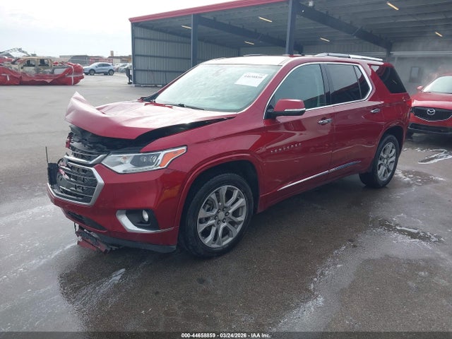 44658859 :رقم المزاد ، 1GNEVJKW6JJ265734 vin ، 2018 Chevrolet Traverse Premier مزاد بيع