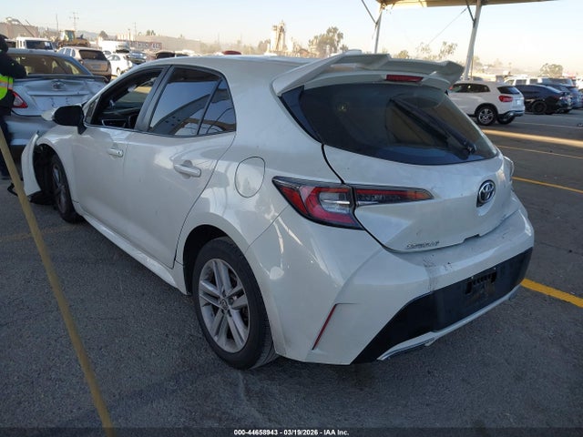 JTNK4RBE8K3035036 Toyota COROLLA SE