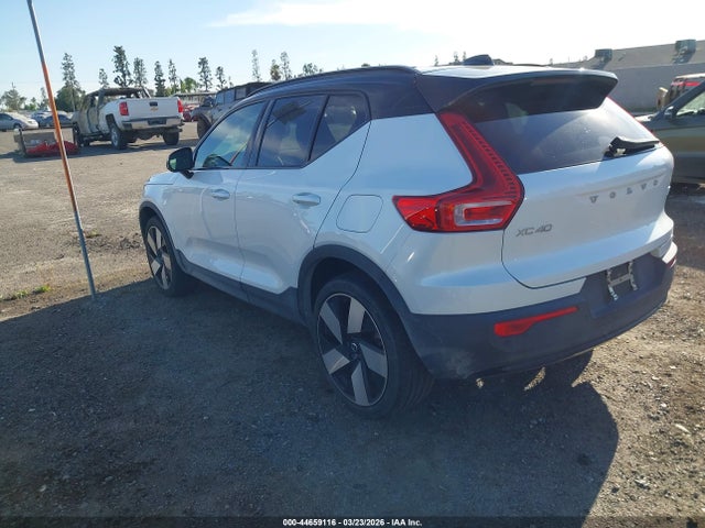 YV4ED3UM1P2021105 Volvo Xc40 Recharge Pure Electric Twin Ultimate
