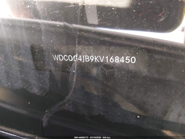 44659173 :رقم المزاد ، WDC0G4JB9KV168450 vin ، 2019 Mercedes-benz Glc 300 مزاد بيع