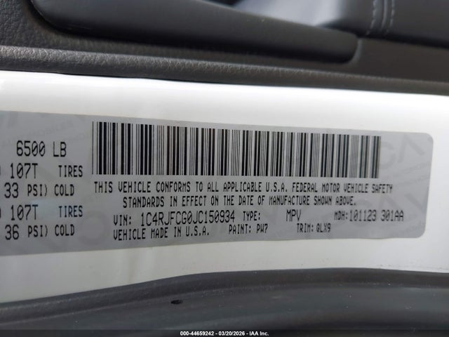 2018 JEEP GRAND CHEROKEE 1C4RJFCG0JC150934 Photo 8