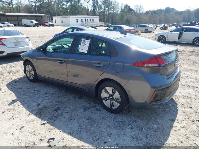 2019 Hyundai Ioniq Hybrid Blue მანქანა იყიდება აუქციონზე, vin: KMHC65LC1KU119813, აუქციონის ნომერი: 44659247