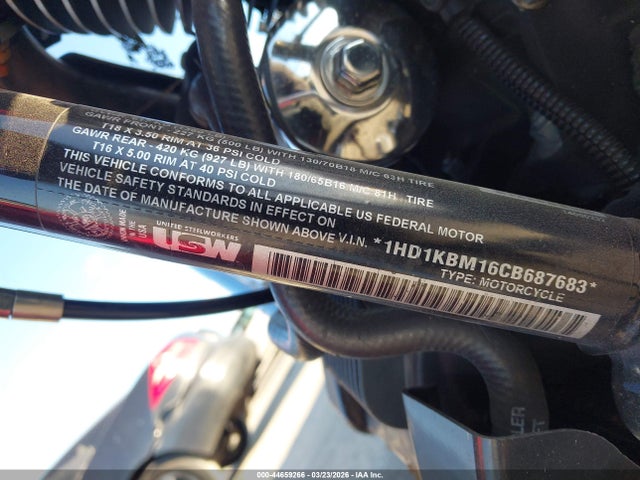 2012 HARLEY-DAVIDSON FLHX 1HD1KBM16CB687683 Photo 9