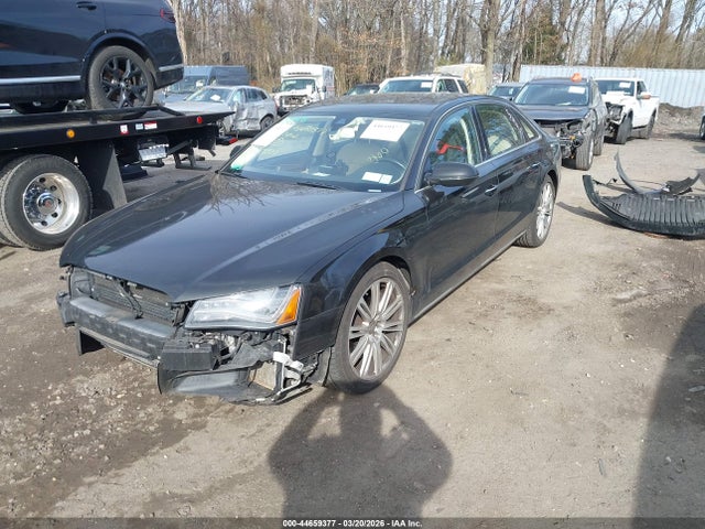 2014 Audi A8 L 4.0t მანქანა იყიდება აუქციონზე, vin: WAUR2AFD0EN007281, აუქციონის ნომერი: 44659377