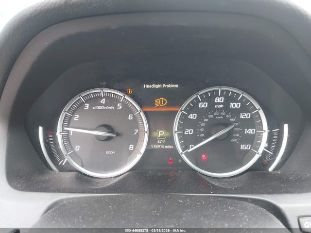 44659378 :رقم المزاد ، 19UUB1F52FA020081 vin ، 2015 Acura Tlx Tech مزاد بيع