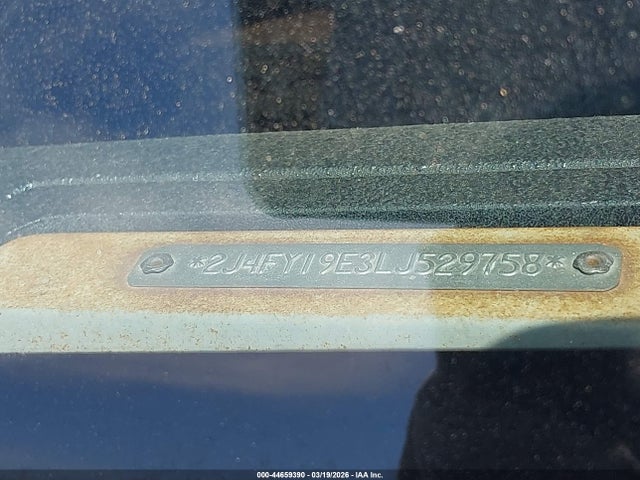 1990 Jeep Wrangler / Yj S მანქანა იყიდება აუქციონზე, vin: 2J4FY19E3LJ529758, აუქციონის ნომერი: 44659390