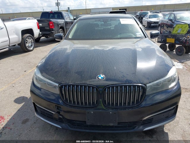 2018 Bmw 740i მანქანა იყიდება აუქციონზე, vin: WBA7E2C50JG741628, აუქციონის ნომერი: 44659403