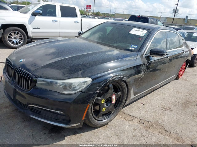 2018 Bmw 740i მანქანა იყიდება აუქციონზე, vin: WBA7E2C50JG741628, აუქციონის ნომერი: 44659403