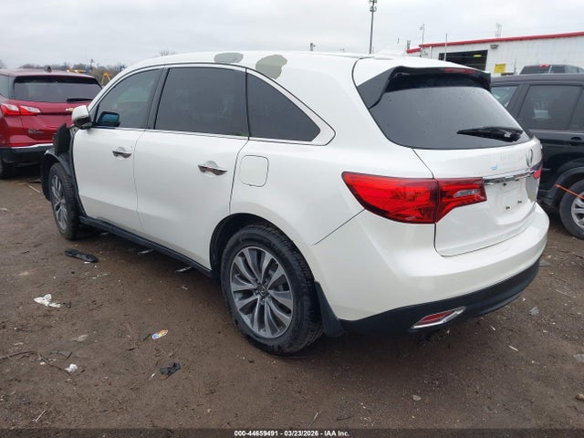 Aukcja sprzedaży 2016 Acura Mdx Technology   Acurawatch Plus Packages/technology Package, vin: 5FRYD4H41GB017440, numer aukcji: 44659491
