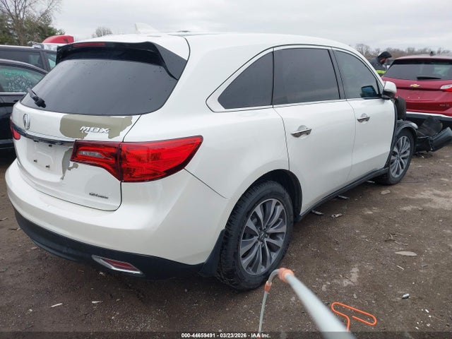 Aukcja sprzedaży 2016 Acura Mdx Technology   Acurawatch Plus Packages/technology Package, vin: 5FRYD4H41GB017440, numer aukcji: 44659491