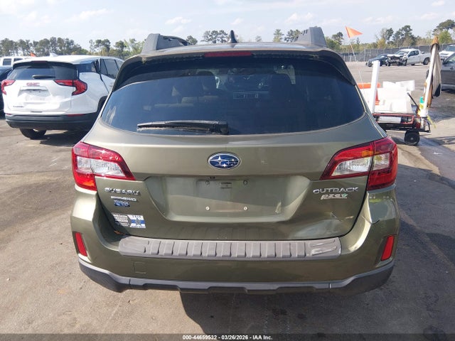 2016 Subaru Outback 2.5i Limited მანქანა იყიდება აუქციონზე, vin: 4S4BSANC0G3332794, აუქციონის ნომერი: 44659532
