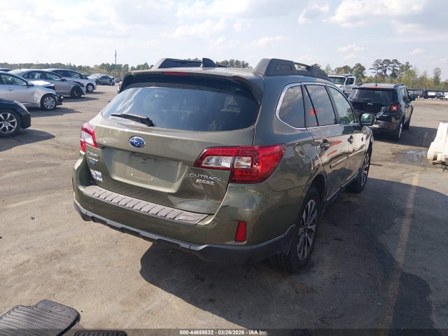 2016 Subaru Outback 2.5i Limited მანქანა იყიდება აუქციონზე, vin: 4S4BSANC0G3332794, აუქციონის ნომერი: 44659532