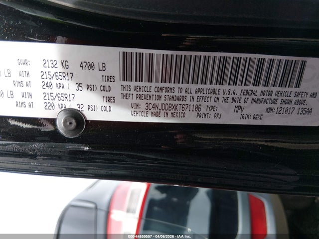 2019 JEEP COMPASS 3C4NJDDBXKT671106 Photo 8