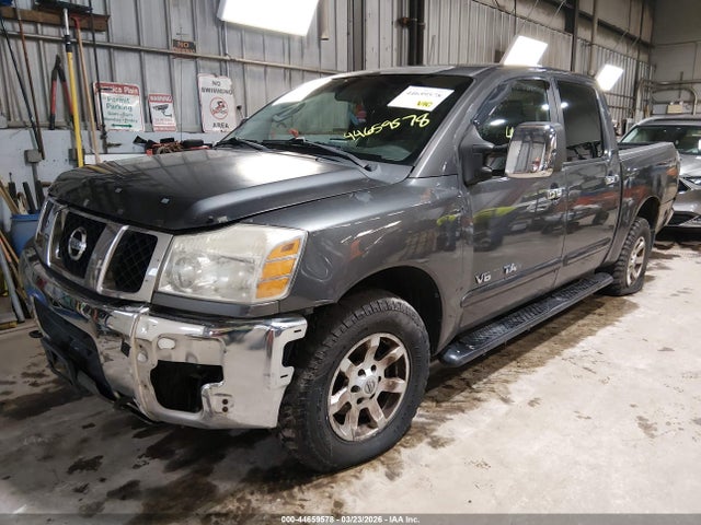 2005 Nissan Titan Le მანქანა იყიდება აუქციონზე, vin: 1N6AA07B45N527913, აუქციონის ნომერი: 44659578