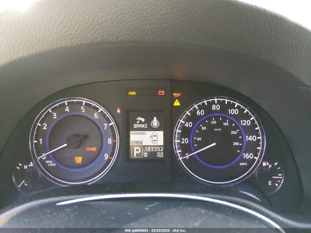 2010 Infiniti G37x მანქანა იყიდება აუქციონზე, vin: JN1CV6AR8AM250890, აუქციონის ნომერი: 44659692