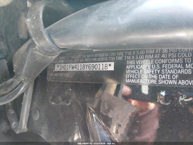 2008 HARLEY-DAVIDSON FLHR 1HD1FW4118Y690118 Photo 9