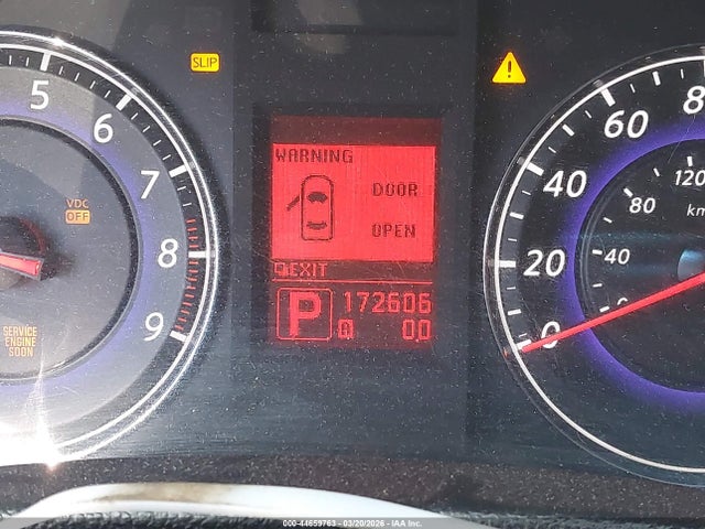 2008 Infiniti G35 Journey მანქანა იყიდება აუქციონზე, vin: JNKBV61E78M224084, აუქციონის ნომერი: 44659763