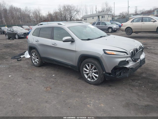 2018 Jeep Cherokee Limited 4x4 მანქანა იყიდება აუქციონზე, vin: 1C4PJMDX1JD619484, აუქციონის ნომერი: 44659900