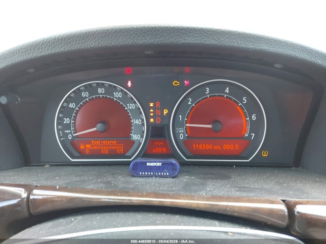 Продаж на аукціоні авто 2008 Bmw 750li, vin: WBAHN83588DT81723, номер лоту: 44659910