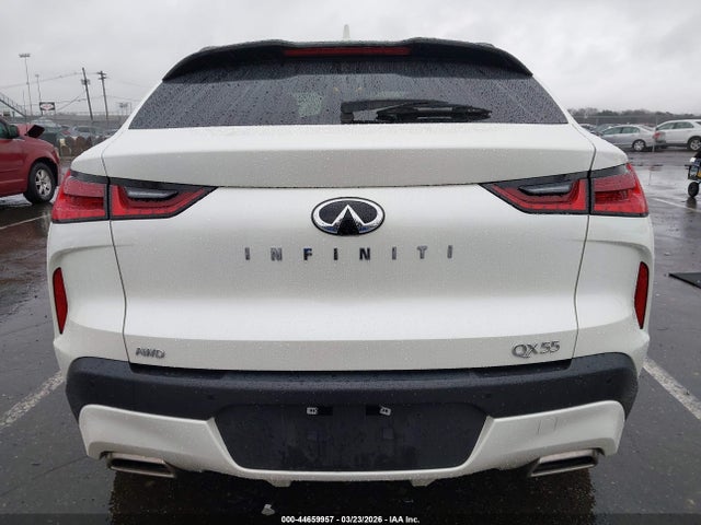 44659957 :رقم المزاد ، 3PCAJ5J38NF104493 vin ، 2022 Infiniti Qx55 Luxe Awd مزاد بيع