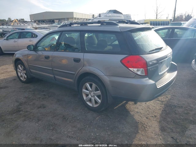 2008 Subaru Outback 2.5i მანქანა იყიდება აუქციონზე, vin: 4S4BP61C486309006, აუქციონის ნომერი: 44660024