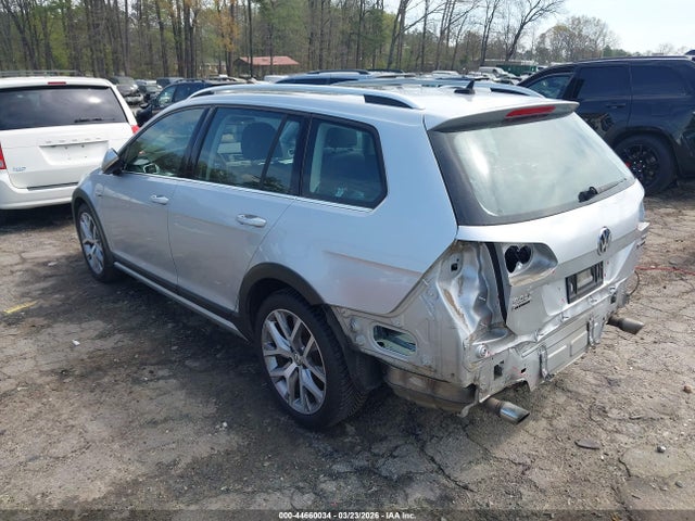 Aukcja sprzedaży 2017 Volkswagen Golf Alltrack Tsi S/tsi Se/tsi Sel, vin: 3VWH17AU0HM514401, numer aukcji: 44660034