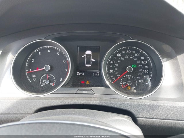 Aukcja sprzedaży 2017 Volkswagen Golf Alltrack Tsi S/tsi Se/tsi Sel, vin: 3VWH17AU0HM514401, numer aukcji: 44660034