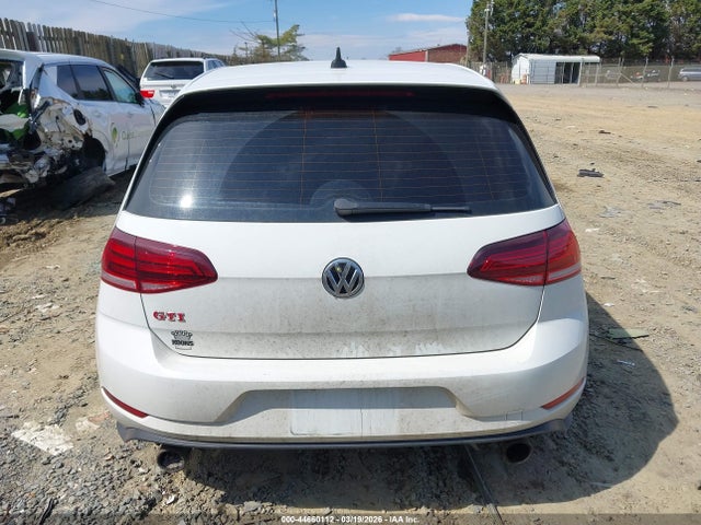 2019 Volkswagen Golf Gti 2.0t Autobahn/2.0t Rabbit Edition/2.0t S/2.0t Se მანქანა იყიდება აუქციონზე, vin: 3VW5T7AU9KM001779, აუქციონის ნომერი: 44660112