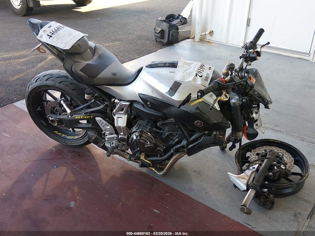 Auction sale of the 2017 Yamaha Fz07, vin: JYARM06E5HA011866, lot number: 44660162