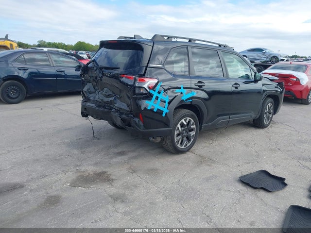 2025 Subaru Forester Premium მანქანა იყიდება აუქციონზე, vin: JF2SLDDC2SH408016, აუქციონის ნომერი: 44660176