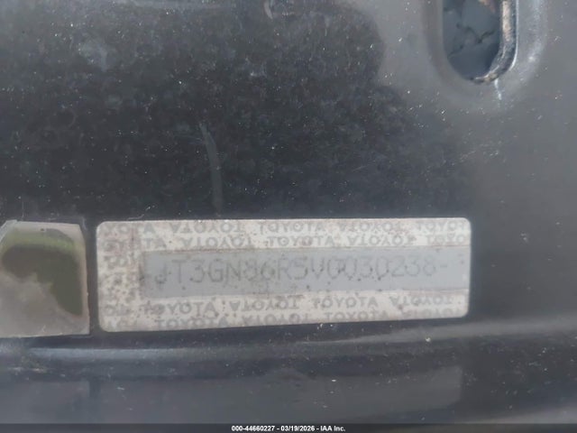 1997 TOYOTA 4RUNNER JT3GN86R5V0030238 Photo 8