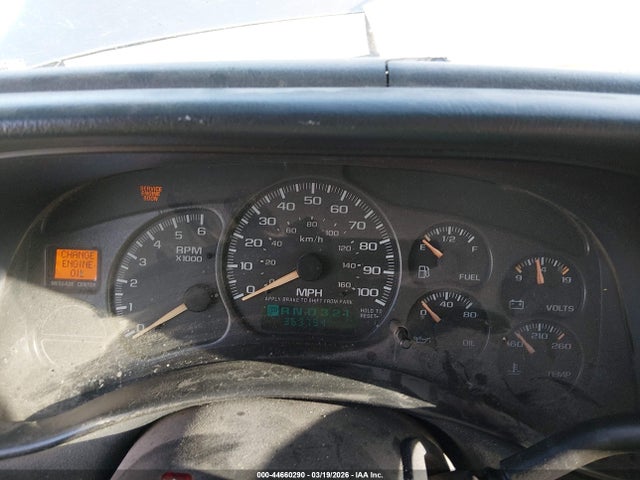 Продаж на аукціоні авто 2002 Chevrolet Silverado 1500 Ls, vin: 2GCEC19T021400437, номер лоту: 44660290