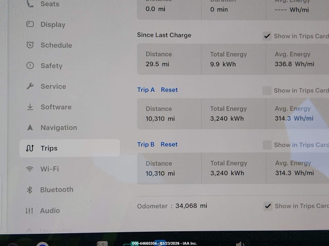 44660304 :رقم المزاد ، 5YJ3E1EC4NF122893 vin ، 2022 Tesla Model 3 Performance Dual Motor All-wheel Drive مزاد بيع