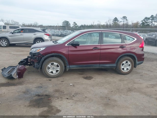 2015 Honda Cr-v Lx მანქანა იყიდება აუქციონზე, vin: 2HKRM4H3XFH630038, აუქციონის ნომერი: 44660328