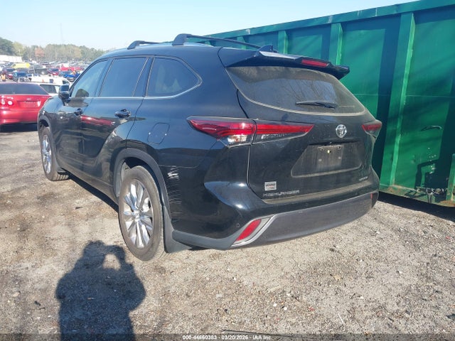 2023 Toyota Highlander Limited მანქანა იყიდება აუქციონზე, vin: 5TDKDRAH6PS017804, აუქციონის ნომერი: 44660383