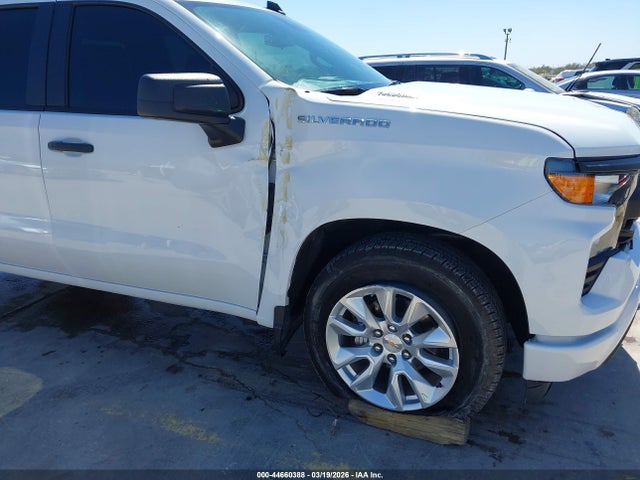 Auction sale of the 2025 Chevrolet Silverado 1500 2wd  Standard Bed Custom, vin: 1GCRABEK0SZ244515, lot number: 44660388