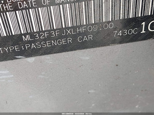 ML32F3FJXLHF09100 Mitsubishi Mirage G4 Es