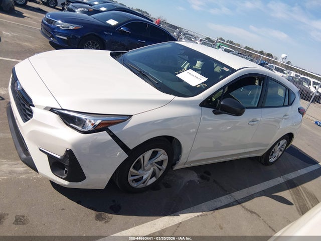 2024 Subaru Impreza Base 5-door მანქანა იყიდება აუქციონზე, vin: JF1GUABC2R8891316, აუქციონის ნომერი: 44660441