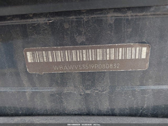 Aukcja sprzedaży 2009 Bmw 328i Xdrive, vin: WBAWV53519P080832, numer aukcji: 44660539