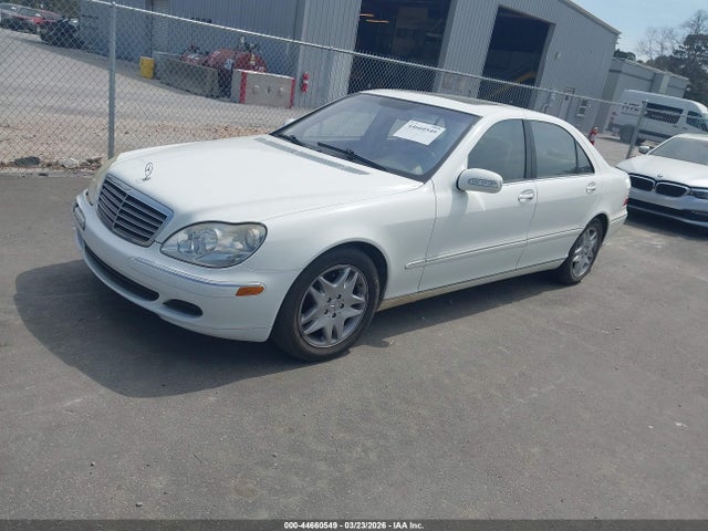 Aukcja sprzedaży 2003 Mercedes-benz S 500, vin: WDBNG75J33A318462, numer aukcji: 44660549
