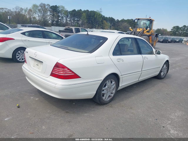 Aukcja sprzedaży 2003 Mercedes-benz S 500, vin: WDBNG75J33A318462, numer aukcji: 44660549