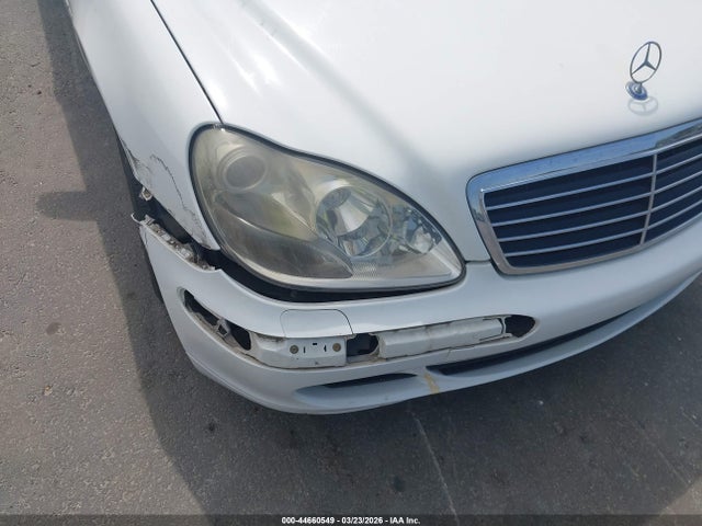 Aukcja sprzedaży 2003 Mercedes-benz S 500, vin: WDBNG75J33A318462, numer aukcji: 44660549