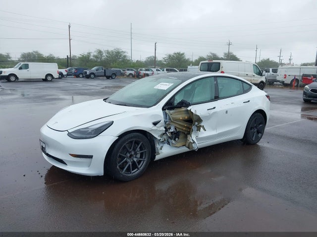 2022 Tesla Model 3 Rear-wheel Drive მანქანა იყიდება აუქციონზე, vin: 5YJ3E1EA9NF350418, აუქციონის ნომერი: 44660632