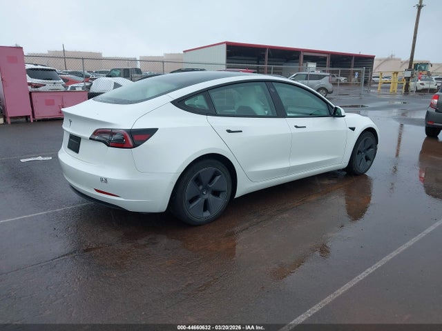 2022 Tesla Model 3 Rear-wheel Drive მანქანა იყიდება აუქციონზე, vin: 5YJ3E1EA9NF350418, აუქციონის ნომერი: 44660632