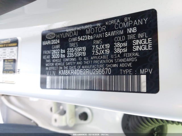 Hyundai Ioniq 5 Limited 2024 KM8KR4DE2RU296670 Image 9
