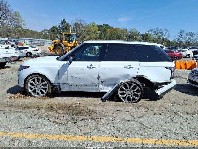 2018 Land Rover Range Rover 3.0l V6 Supercharged მანქანა იყიდება აუქციონზე, vin: SALGR2RV3JA501614, აუქციონის ნომერი: 44660712