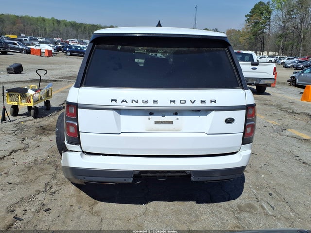 2018 Land Rover Range Rover 3.0l V6 Supercharged მანქანა იყიდება აუქციონზე, vin: SALGR2RV3JA501614, აუქციონის ნომერი: 44660712