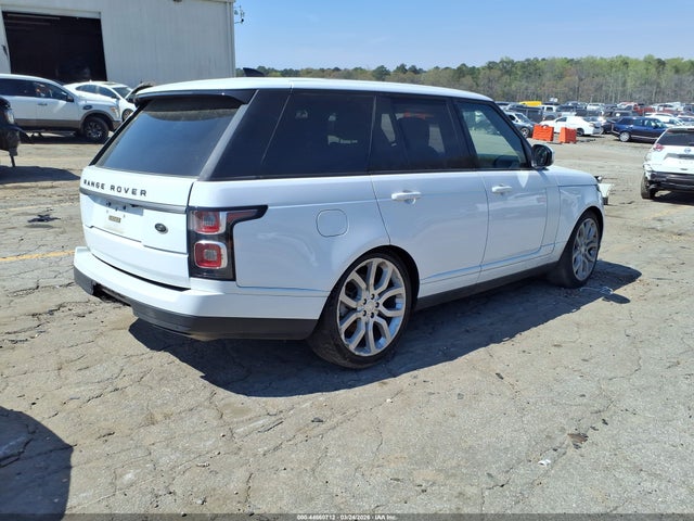 2018 Land Rover Range Rover 3.0l V6 Supercharged მანქანა იყიდება აუქციონზე, vin: SALGR2RV3JA501614, აუქციონის ნომერი: 44660712