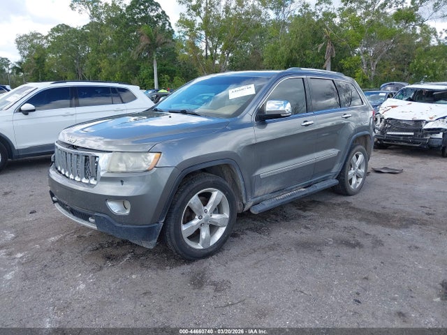 44660740 :رقم المزاد ، 1C4RJECT0CC277483 vin ، 2012 Jeep Grand Cherokee Overland مزاد بيع