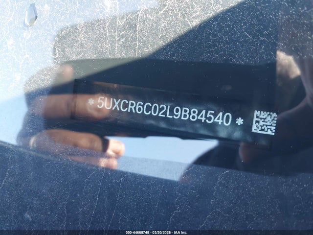 44660748 :رقم المزاد ، 5UXCR6C02L9B84540 vin ، 2020 Bmw X5 Xdrive40i مزاد بيع